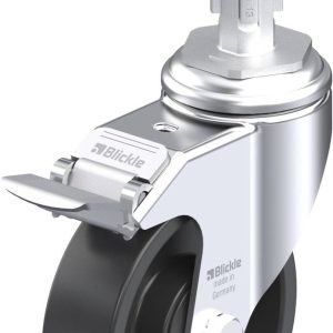 Blickle 617795 LKRA-POA 100K-11-FI-E13 Kółko skrętne z hamulcem Średnica koła: 100 mm Maksymalne obciążenie: 120 kg 1 sz