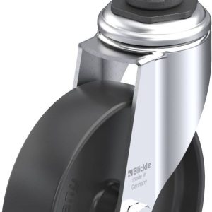 Blickle 849046 LKRA-POA 125G-11-ER14 Kółko skrętne Średnica koła: 125 mm Maksymalne obciążenie: 120 kg 1 szt.