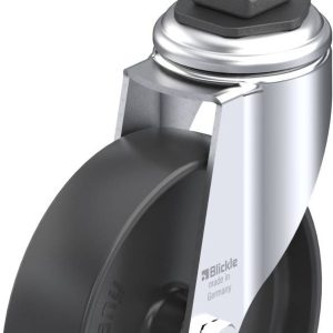 Blickle 849050 LKRA-POA 125G-11-EV14 Kółko skrętne Średnica koła: 125 mm Maksymalne obciążenie: 120 kg 1 szt.
