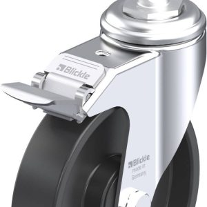 Blickle 750613 LKRA-POA 125K-11-FI-E11 Kółko skrętne z hamulcem Średnica koła: 125 mm Maksymalne obciążenie: 120 kg 1 sz
