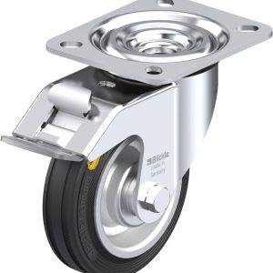 Blickle 232173 L-RD 100R-FI Kółko skrętne z hamulcem Średnica koła: 100 mm Maksymalne obciążenie: 100 kg 1 szt.