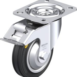 Blickle 323907 L-RD 100R-FI-FA Kółko skrętne z hamulcem Średnica koła: 100 mm Maksymalne obciążenie: 100 kg 1 szt.