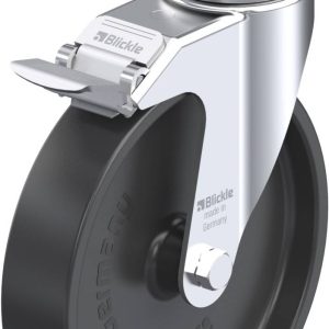 Blickle 739559 LKRA-POA 150G-FI-GS12 Kółko skrętne z hamulcem Średnica koła: 150 mm Maksymalne obciążenie: 110 kg 1 szt.
