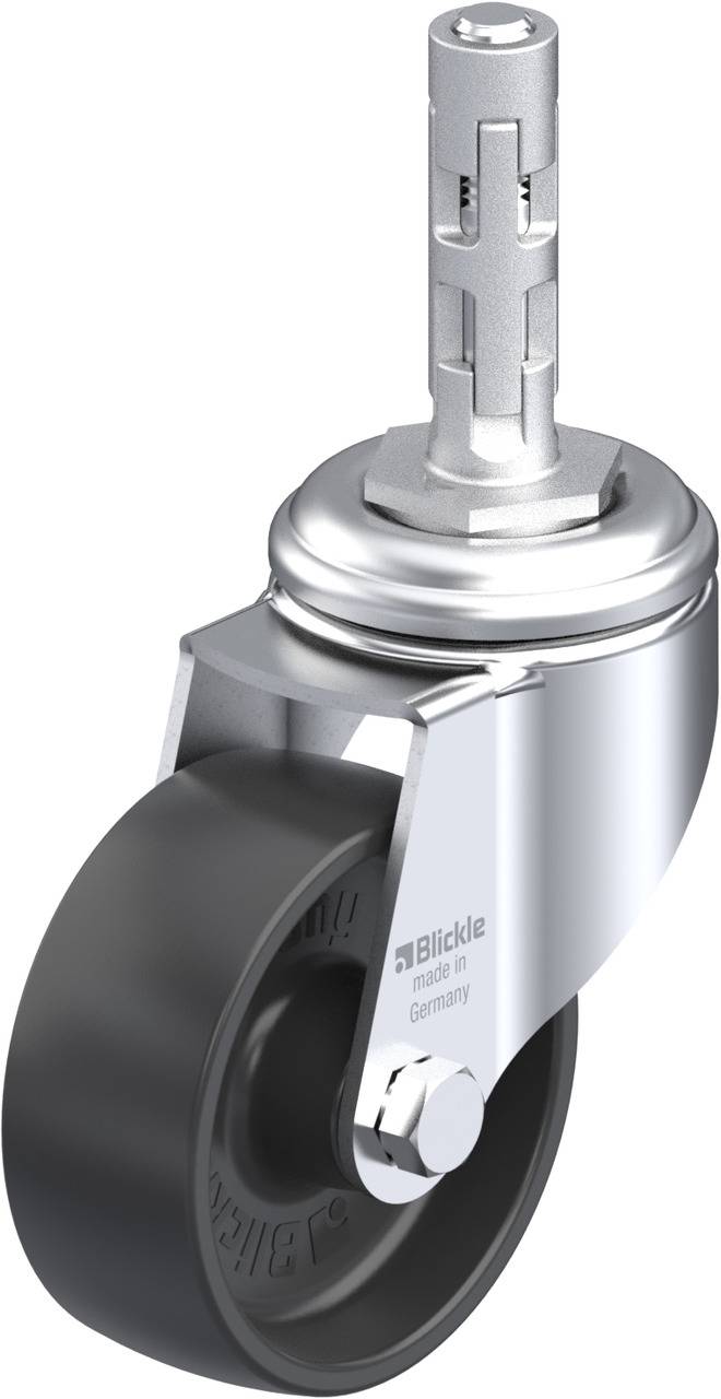 Blickle 750629 LKRA-POA 80G-11-E11 Kółko skrętne Średnica koła: 80 mm Maksymalne obciążenie: 120 kg 1 szt. - obrazek 1