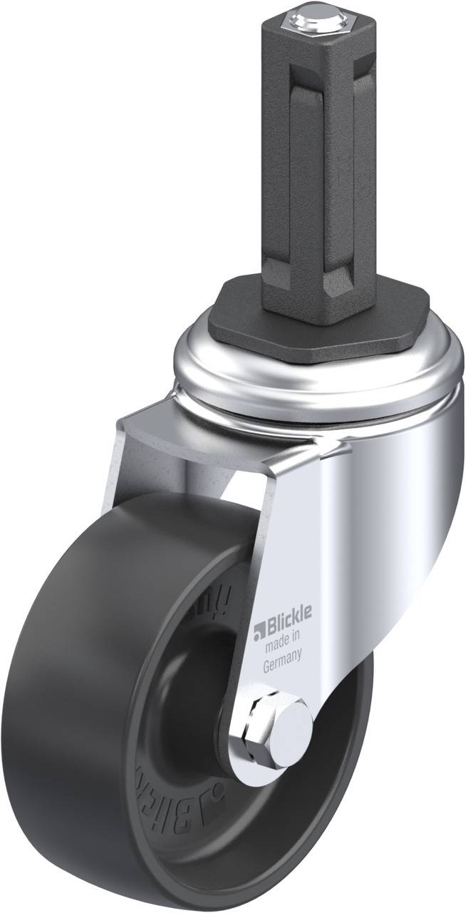 Blickle 848995 LKRA-POA 80G-11-EV12 Kółko skrętne Średnica koła: 80 mm Maksymalne obciążenie: 120 kg 1 szt. - obrazek 1