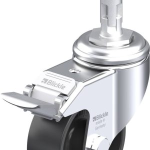 Blickle 750630 LKRA-POA 80G-11-FI-E11 Kółko skrętne z hamulcem Średnica koła: 80 mm Maksymalne obciążenie: 120 kg 1 szt.
