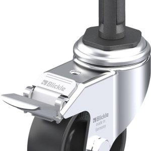 Blickle 848983 LKRA-POA 80G-11-FI-ER12 Kółko skrętne z hamulcem Średnica koła: 80 mm Maksymalne obciążenie: 120 kg 1 szt