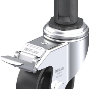 Blickle 848985 LKRA-POA 80G-11-FI-ER14 Kółko skrętne z hamulcem Średnica koła: 80 mm Maksymalne obciążenie: 120 kg 1 szt
