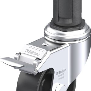 Blickle 848986 LKRA-POA 80G-11-FI-ER15 Kółko skrętne z hamulcem Średnica koła: 80 mm Maksymalne obciążenie: 120 kg 1 szt