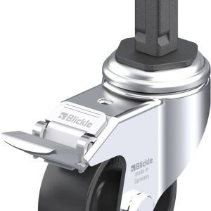 Blickle 848987 LKRA-POA 80G-11-FI-EV12 Kółko skrętne z hamulcem Średnica koła: 80 mm Maksymalne obciążenie: 120 kg 1 szt Blickle 848987 LKRA-POA 80G-11-FI-EV12 Kółko skrętne z hamulcem Średnica koła: 80 mm Maksymalne obciążenie: 120 kg 1 szt
