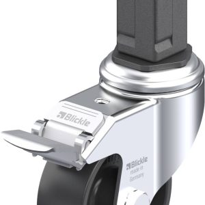 Blickle 848989 LKRA-POA 80G-11-FI-EV15 Kółko skrętne z hamulcem Średnica koła: 80 mm Maksymalne obciążenie: 120 kg 1 szt Blickle 848989 LKRA-POA 80G-11-FI-EV15 Kółko skrętne z hamulcem Średnica koła: 80 mm Maksymalne obciążenie: 120 kg 1 szt