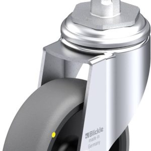 Blickle 750700 LKRA-TPA 101G-11-ELS-E12 Kółko skrętne Średnica koła: 100 mm Maksymalne obciążenie: 70 kg 1 szt. Blickle 750700 LKRA-TPA 101G-11-ELS-E12 Kółko skrętne Średnica koła: 100 mm Maksymalne obciążenie: 70 kg 1 szt.