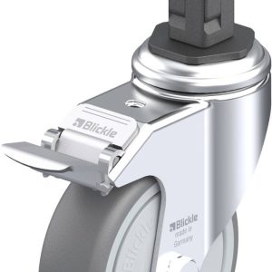 Blickle 847872 LKRA-TPA 101KF-11-FI-EV13 Kółko skrętne z hamulcem Średnica koła: 100 mm Maksymalne obciążenie: 110 kg 1