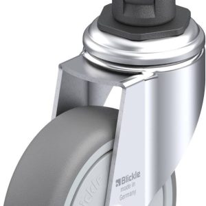 Blickle 847877 LKRA-TPA 101KF-11-ER14 Kółko skrętne Średnica koła: 100 mm Maksymalne obciążenie: 110 kg 1 szt.