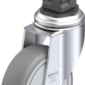 Blickle 847882 LKRA-TPA 101KF-11-EV15 Kółko skrętne Średnica koła: 100 mm Maksymalne obciążenie: 110 kg 1 szt.