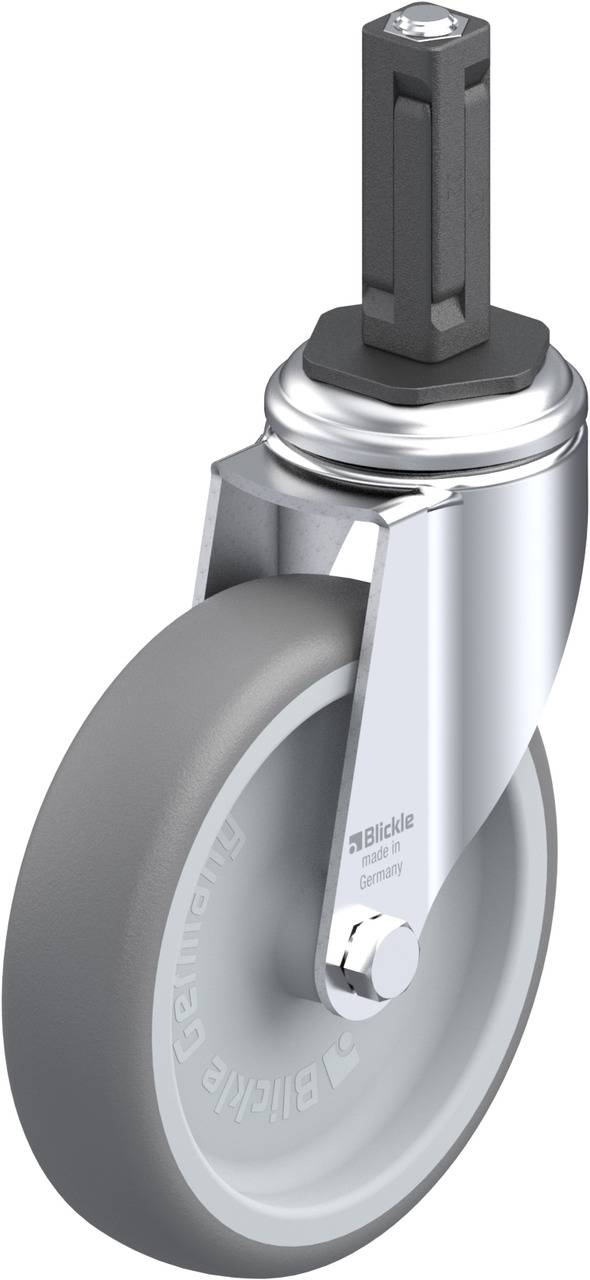 Blickle 847897 LKRA-TPA 126G-11-EV12 Kółko skrętne Średnica koła: 125 mm Maksymalne obciążenie: 120 kg 1 szt. - obrazek 1