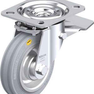 Blickle 37747 L-RD 100R-ST-VLI Kółko skrętne z hamulcem Średnica koła: 100 mm Maksymalne obciążenie: 100 kg 1 szt.