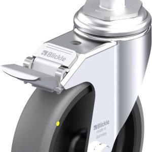 Blickle 750720 LKRA-TPA 126G-11-FI-ELS-E13 Kółko skrętne z hamulcem Średnica koła: 125 mm Maksymalne obciążenie: 80 kg 1 Blickle 750720 LKRA-TPA 126G-11-FI-ELS-E13 Kółko skrętne z hamulcem Średnica koła: 125 mm Maksymalne obciążenie: 80 kg 1