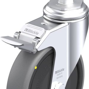 Blickle 750728 LKRA-TPA 126KF-11-FI-ELS-E15 Kółko skrętne z hamulcem Średnica koła: 125 mm Maksymalne obciążenie: 80 kg Blickle 750728 LKRA-TPA 126KF-11-FI-ELS-E15 Kółko skrętne z hamulcem Średnica koła: 125 mm Maksymalne obciążenie: 80 kg