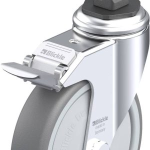 Blickle 844291 LKRA-TPA 126KF-11-FI-EV13 Kółko skrętne z hamulcem Średnica koła: 125 mm Maksymalne obciążenie: 120 kg 1