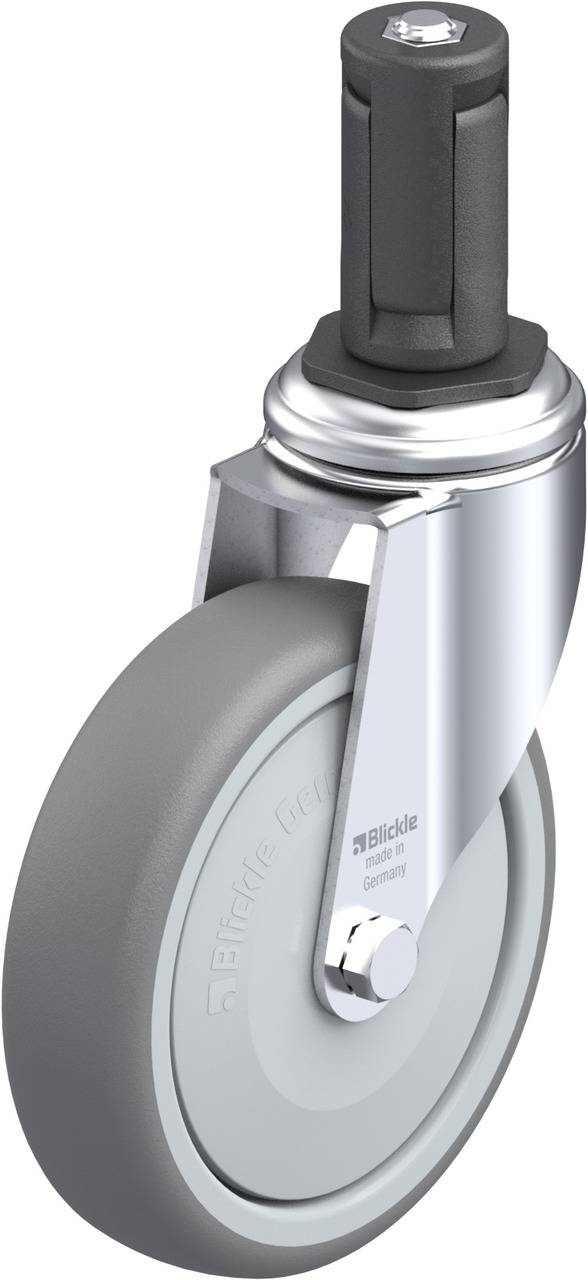 Blickle 847912 LKRA-TPA 126KF-11-ER14 Kółko skrętne Średnica koła: 125 mm Maksymalne obciążenie: 120 kg 1 szt. - obrazek 1