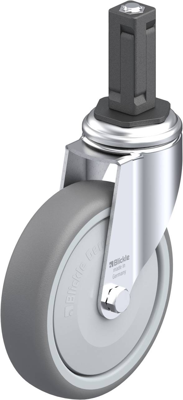Blickle 844290 LKRA-TPA 126KF-11-EV13 Kółko skrętne Średnica koła: 125 mm Maksymalne obciążenie: 120 kg 1 szt. - obrazek 1