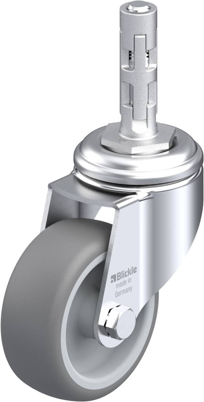 Blickle 705251 LKRA-TPA 80G-11-E11 Kółko skrętne Średnica koła: 80 mm Maksymalne obciążenie: 100 kg 1 szt. - obrazek 1