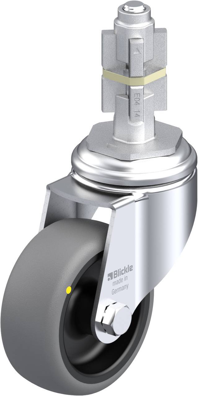 Blickle 750745 LKRA-TPA 80G-11-ELS-E14 Kółko skrętne Średnica koła: 80 mm Maksymalne obciążenie: 65 kg 1 szt. - obrazek 1