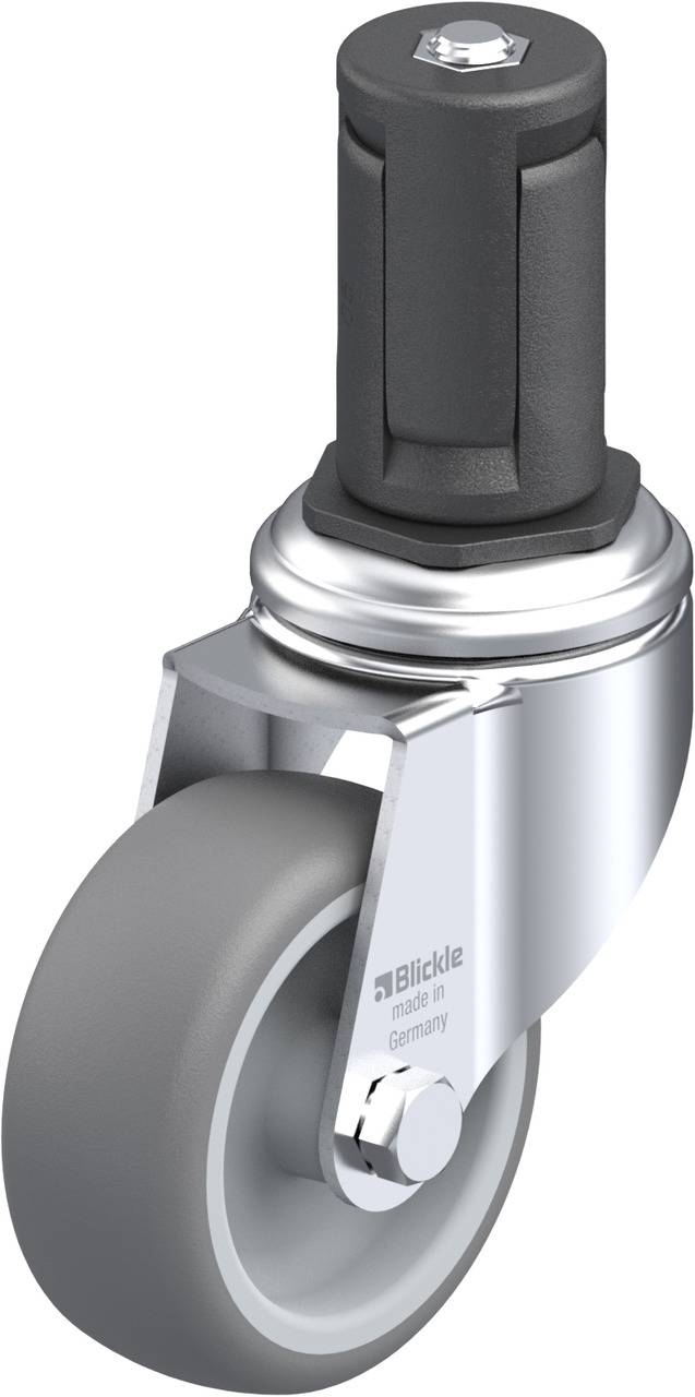Blickle 847839 LKRA-TPA 80G-11-ER15 Kółko skrętne Średnica koła: 80 mm Maksymalne obciążenie: 100 kg 1 szt. - obrazek 1