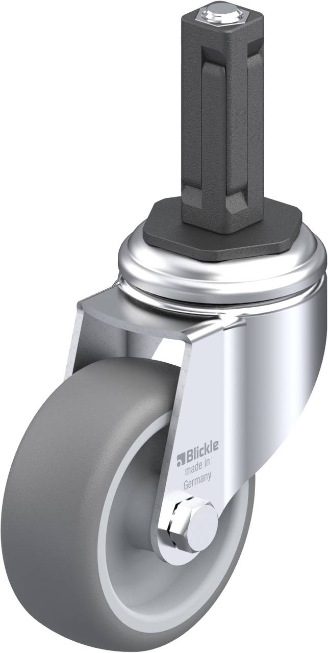 Blickle 847840 LKRA-TPA 80G-11-EV12 Kółko skrętne Średnica koła: 80 mm Maksymalne obciążenie: 100 kg 1 szt. - obrazek 1