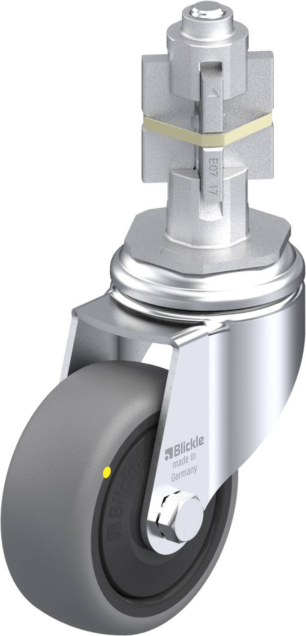 Blickle 750762 LKRA-TPA 80KF-11-ELS-E17 Kółko skrętne Średnica koła: 80 mm Maksymalne obciążenie: 65 kg 1 szt. - obrazek 1