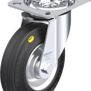 Blickle 42499 L-RD 125R Kółko skrętne Średnica koła: 125 mm Maksymalne obciążenie: 120 kg 1 szt.