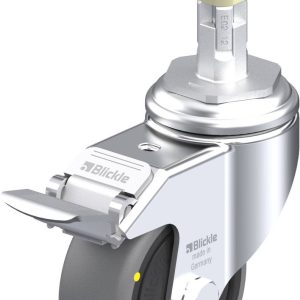 Blickle 750752 LKRA-TPA 80KF-11-FI-ELS-E12 Kółko skrętne z hamulcem Średnica koła: 80 mm Maksymalne obciążenie: 65 kg 1 Blickle 750752 LKRA-TPA 80KF-11-FI-ELS-E12 Kółko skrętne z hamulcem Średnica koła: 80 mm Maksymalne obciążenie: 65 kg 1