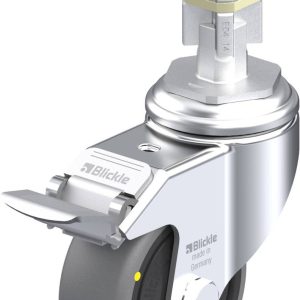 Blickle 750754 LKRA-TPA 80KF-11-FI-ELS-E14 Kółko skrętne z hamulcem Średnica koła: 80 mm Maksymalne obciążenie: 65 kg 1 Blickle 750754 LKRA-TPA 80KF-11-FI-ELS-E14 Kółko skrętne z hamulcem Średnica koła: 80 mm Maksymalne obciążenie: 65 kg 1