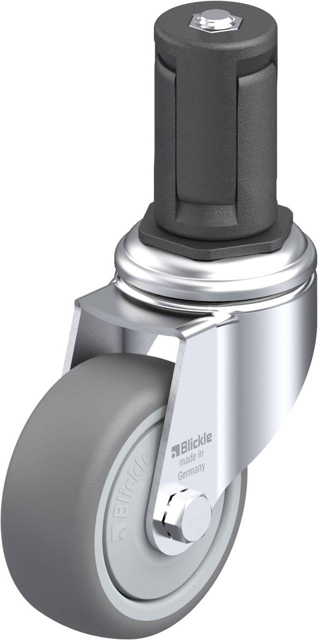 Blickle 847854 LKRA-TPA 80KF-11-ER15 Kółko skrętne Średnica koła: 80 mm Maksymalne obciążenie: 100 kg 1 szt. - obrazek 1