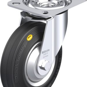 Blickle 53819 L-RD 125R-FA Kółko skrętne Średnica koła: 125 mm Maksymalne obciążenie: 120 kg 1 szt.