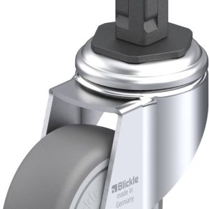 Blickle 847855 LKRA-TPA 80KF-11-EV12 Kółko skrętne Średnica koła: 80 mm Maksymalne obciążenie: 100 kg 1 szt.