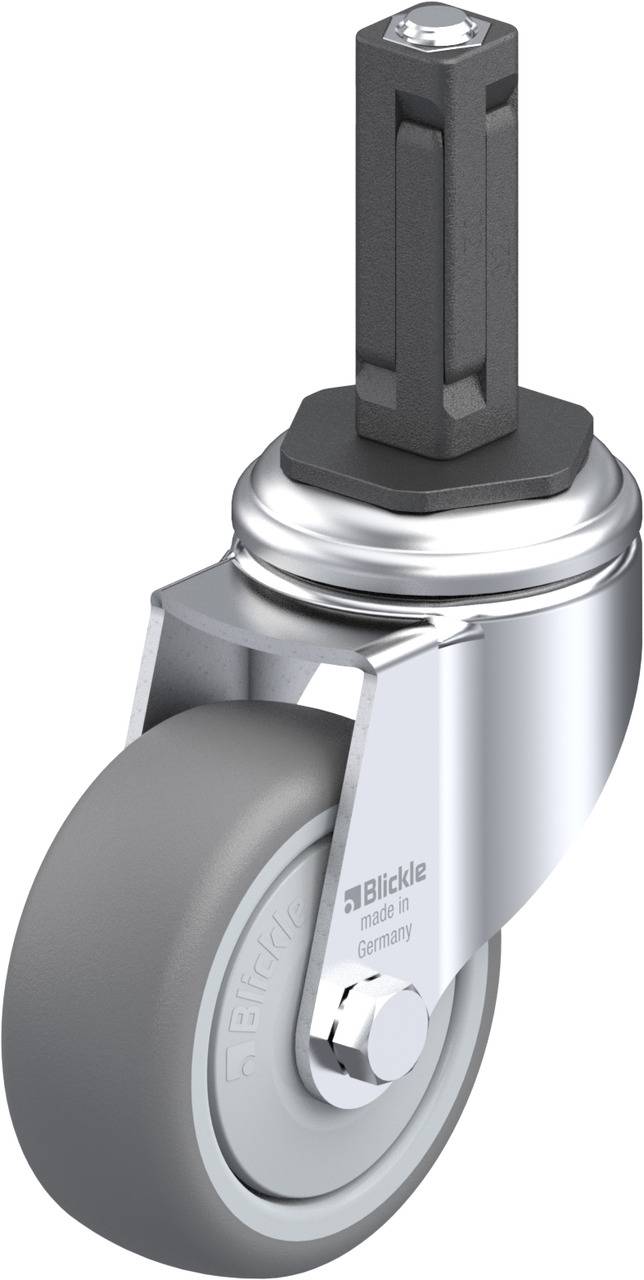 Blickle 847855 LKRA-TPA 80KF-11-EV12 Kółko skrętne Średnica koła: 80 mm Maksymalne obciążenie: 100 kg 1 szt. - obrazek 1