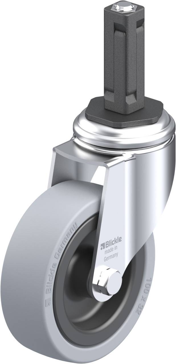 Blickle 848206 LKRA-VPA 101G-11-EV12 Kółko skrętne Średnica koła: 100 mm Maksymalne obciążenie: 110 kg 1 szt. - obrazek 1