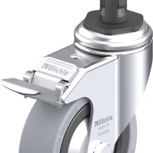 Blickle 848175 LKRA-VPA 101G-11-FI-FA-ER12 Kółko skrętne z hamulcem Średnica koła: 100 mm Maksymalne obciążenie: 110 kg Blickle 848175 LKRA-VPA 101G-11-FI-FA-ER12 Kółko skrętne z hamulcem Średnica koła: 100 mm Maksymalne obciążenie: 110 kg