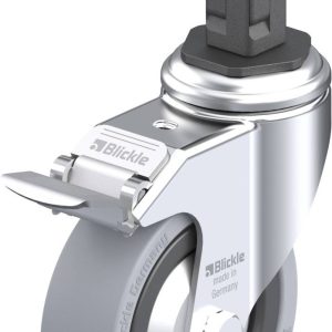 Blickle 848180 LKRA-VPA 101G-11-FI-FA-EV13 Kółko skrętne z hamulcem Średnica koła: 100 mm Maksymalne obciążenie: 110 kg Blickle 848180 LKRA-VPA 101G-11-FI-FA-EV13 Kółko skrętne z hamulcem Średnica koła: 100 mm Maksymalne obciążenie: 110 kg