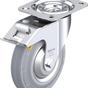Blickle 743520 L-RD 125R-FI-VLI-FA Kółko skrętne z hamulcem Średnica koła: 125 mm Maksymalne obciążenie: 120 kg 1 szt.