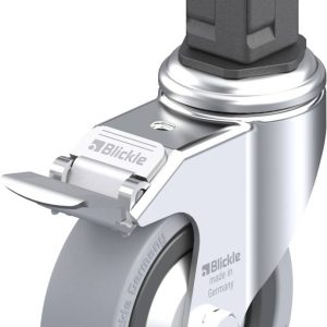 Blickle 848182 LKRA-VPA 101G-11-FI-FA-EV15 Kółko skrętne z hamulcem Średnica koła: 100 mm Maksymalne obciążenie: 110 kg Blickle 848182 LKRA-VPA 101G-11-FI-FA-EV15 Kółko skrętne z hamulcem Średnica koła: 100 mm Maksymalne obciążenie: 110 kg