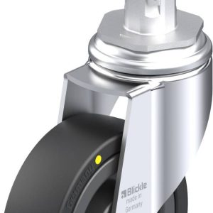 Blickle 750773 LKRA-VPA 101K-11-EL-E17 Kółko skrętne Średnica koła: 100 mm Maksymalne obciążenie: 80 kg 1 szt. Blickle 750773 LKRA-VPA 101K-11-EL-E17 Kółko skrętne Średnica koła: 100 mm Maksymalne obciążenie: 80 kg 1 szt.