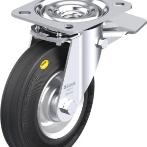 Blickle 50567 L-RD 125R-ST Kółko skrętne z hamulcem Średnica koła: 125 mm Maksymalne obciążenie: 120 kg 1 szt.