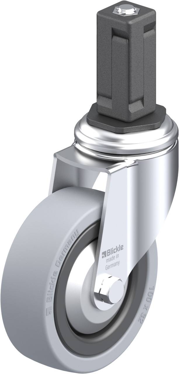 Blickle 848234 LKRA-VPA 101K-11-FA-EV14 Kółko skrętne Średnica koła: 100 mm Maksymalne obciążenie: 110 kg 1 szt. - obrazek 1
