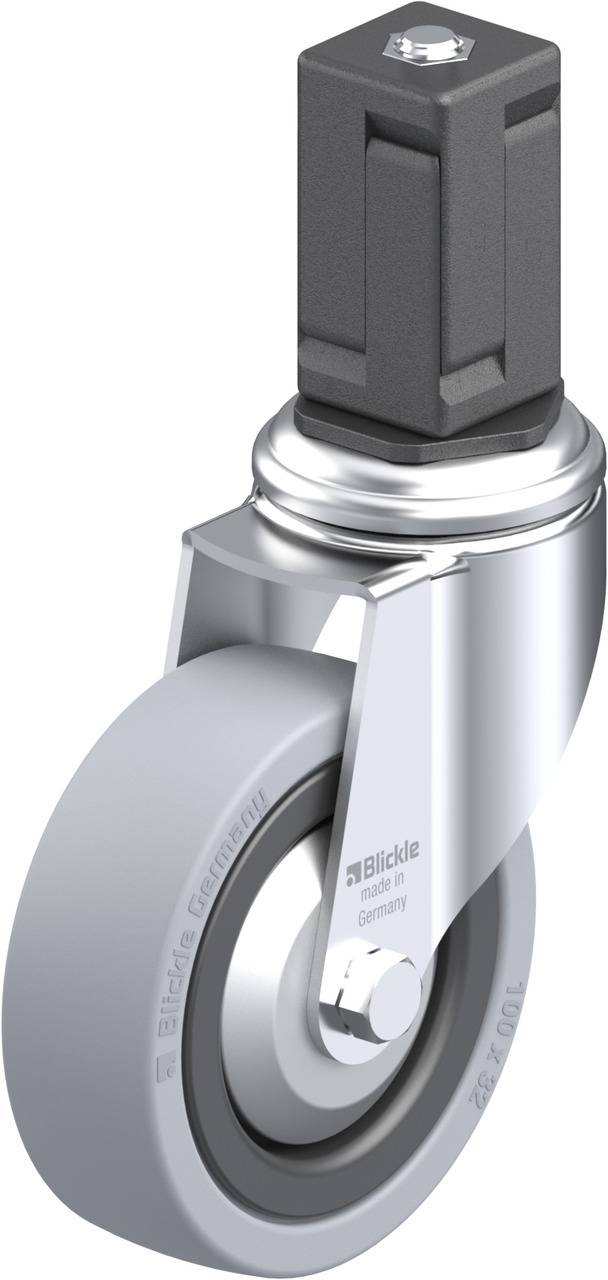 Blickle 848236 LKRA-VPA 101K-11-FA-EV17 Kółko skrętne Średnica koła: 100 mm Maksymalne obciążenie: 110 kg 1 szt. - obrazek 1