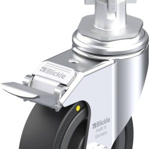 Blickle 750782 LKRA-VPA 101K-11-FI-EL-E17 Kółko skrętne z hamulcem Średnica koła: 100 mm Maksymalne obciążenie: 80 kg 1 Blickle 750782 LKRA-VPA 101K-11-FI-EL-E17 Kółko skrętne z hamulcem Średnica koła: 100 mm Maksymalne obciążenie: 80 kg 1