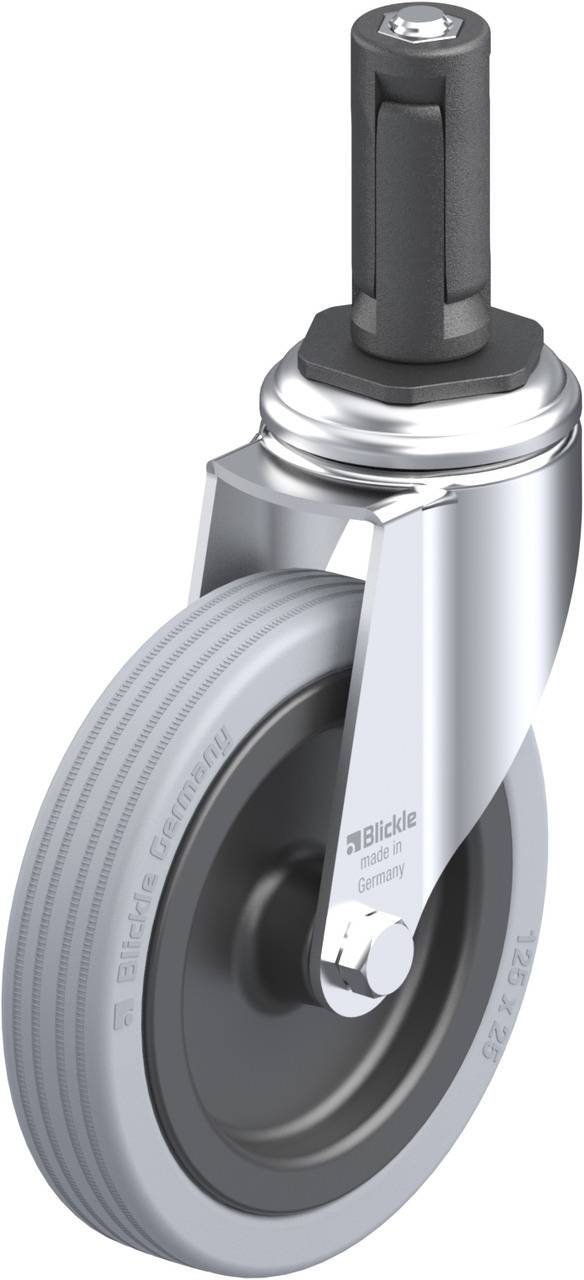 Blickle 848273 LKRA-VPA 125G-11-ER13 Kółko skrętne Średnica koła: 125 mm Maksymalne obciążenie: 120 kg 1 szt. - obrazek 1