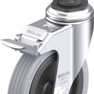 Blickle 848256 LKRA-VPA 125G-11-FI-ER14 Kółko skrętne z hamulcem Średnica koła: 125 mm Maksymalne obciążenie: 100 kg 1 s Blickle 848256 LKRA-VPA 125G-11-FI-ER14 Kółko skrętne z hamulcem Średnica koła: 125 mm Maksymalne obciążenie: 100 kg 1 s